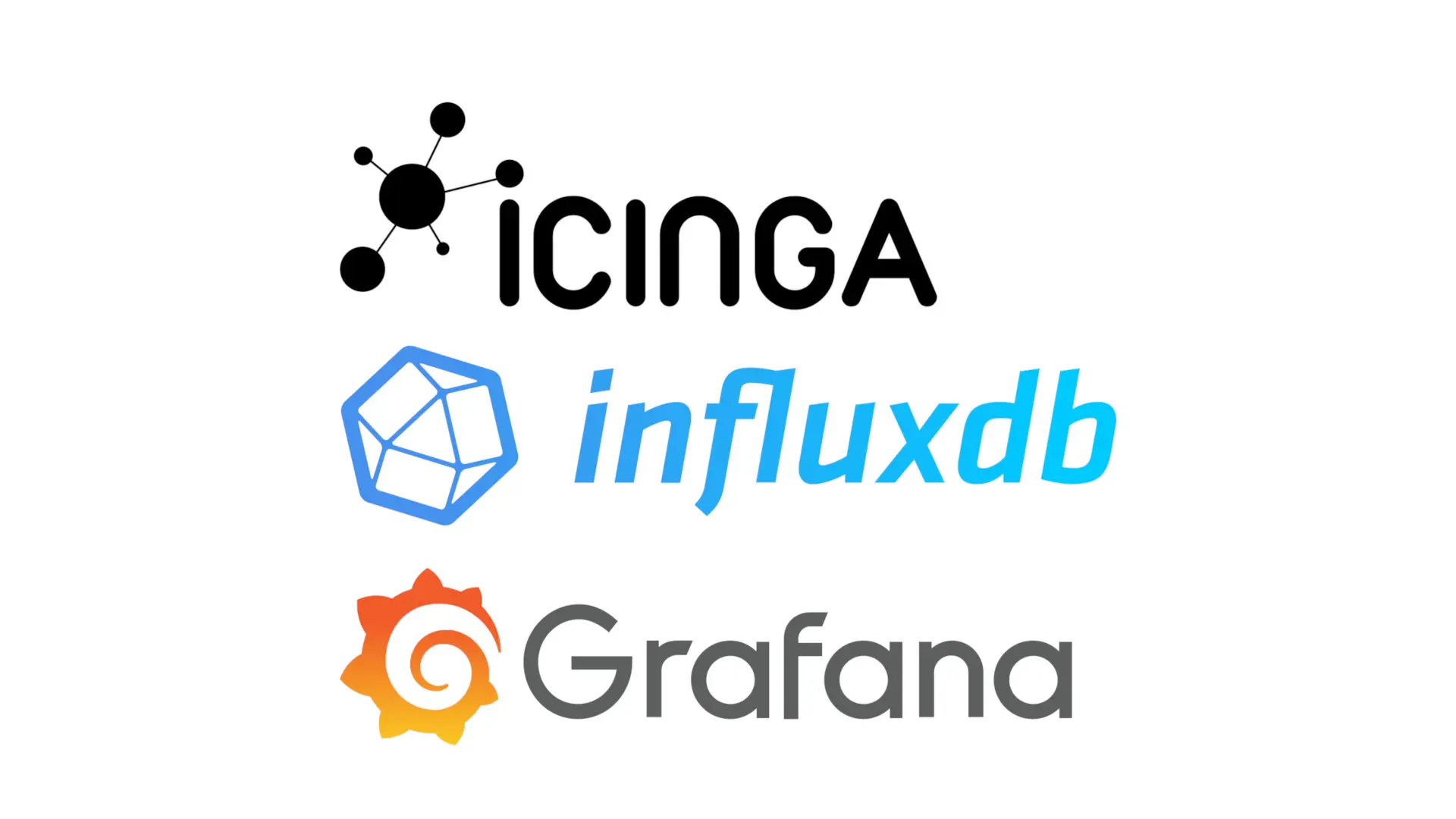 Influx Icinga2 e grafana loghi