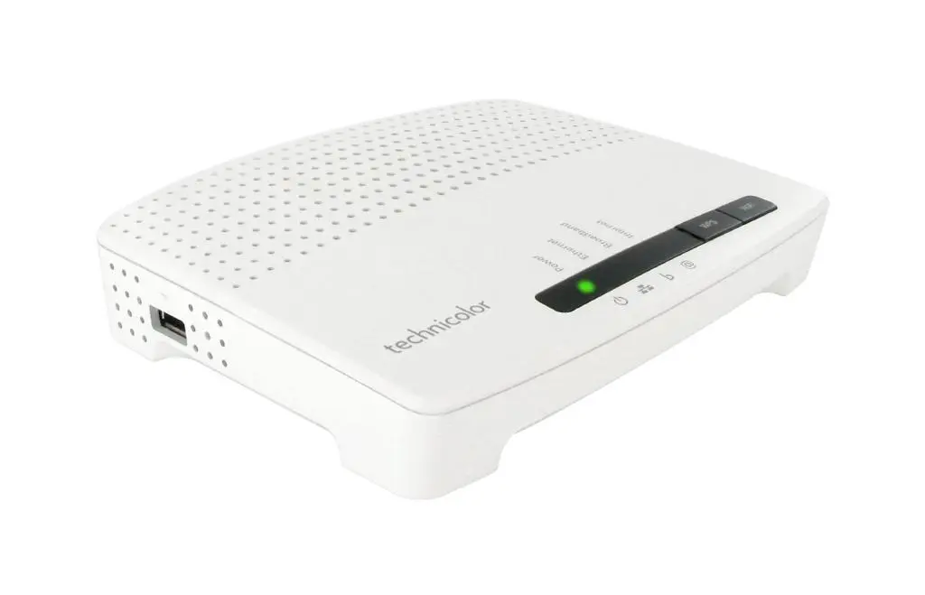 Technicolor MediaAccess TG588v aprire porte