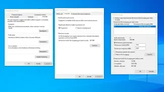 Ridurre pagefile.sys windows screenshot