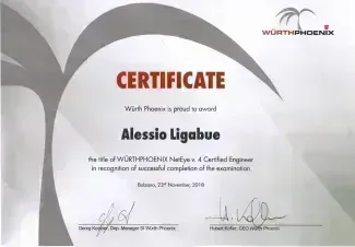 Neteye certified enginner